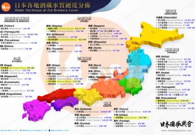 日本酒的「水硬度」風味密碼 : 硬水烈、軟水柔——礦物質的兩張臉
