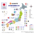 日本酒類地理標示 (GI) 認定一覽表